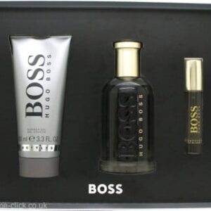 Hugo Boss Bottled Parfum Edp 100ml / Travel Spray / Shower Gel 100ml Gift Set