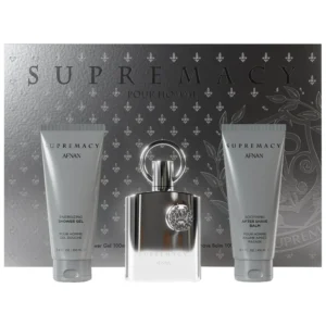 Afnan Supremacy Silver Edp 100ml / shower gel 100ml / After Shave Balm 100ml