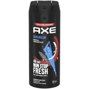 Axe Adrenalin Mandarin & Sandalwood Scent 150ml Body Spray