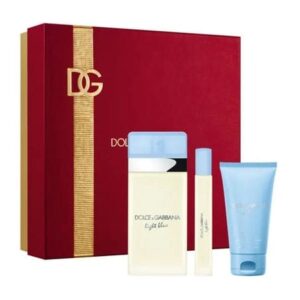 Dolce & Gabbana Light Blue Women Edt 100ml /  Edt 20ml  / Refreshing Body Cream gift set