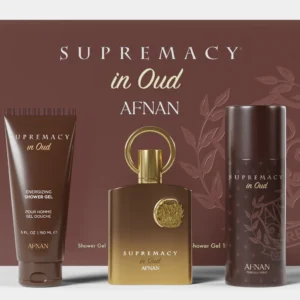 Afnan Supremacy In Oud Extrait de Parfum 100ml / Shower gel 150ml / Perfume Deo Spray 150ml